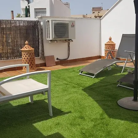 Centro Terraza Daire Málaga